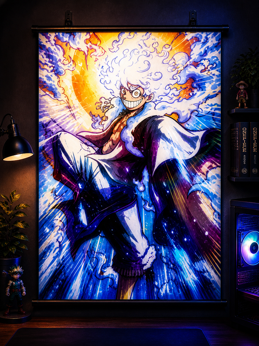One Piece: Sun God Nika Wall Scroll