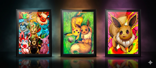 Pokémon: Evolutionary Bonds 3D Poster