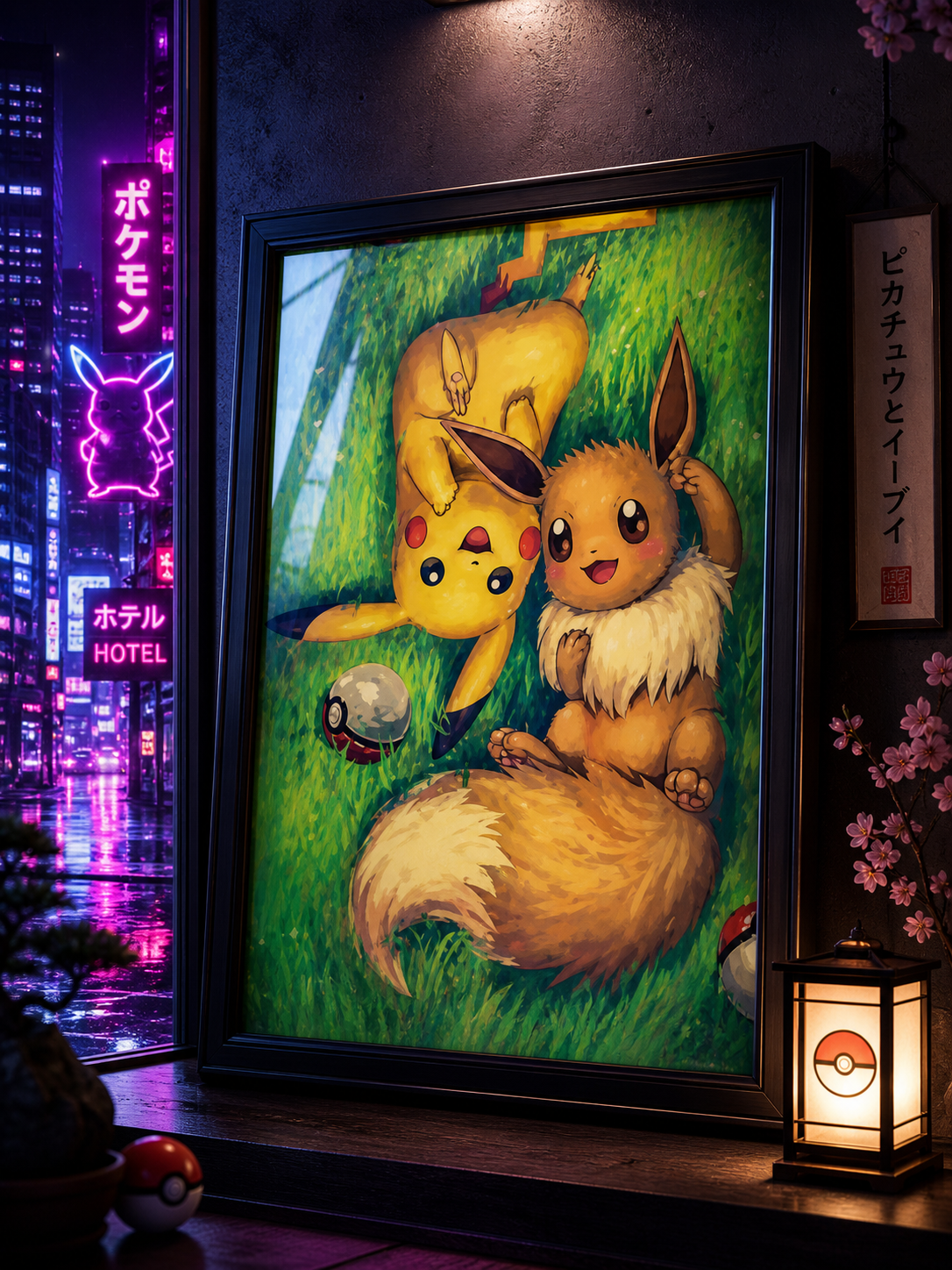Pokémon: Evolutionary Bonds 3D Poster
