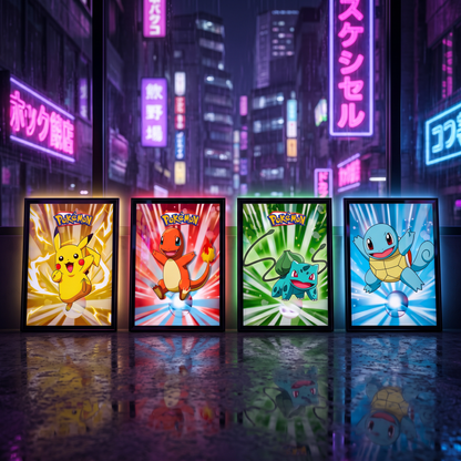 Pokémon: Starter Squad 3D Poster