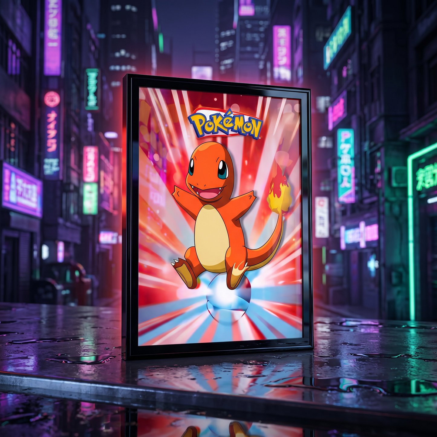 Pokémon: Starter Squad 3D Poster