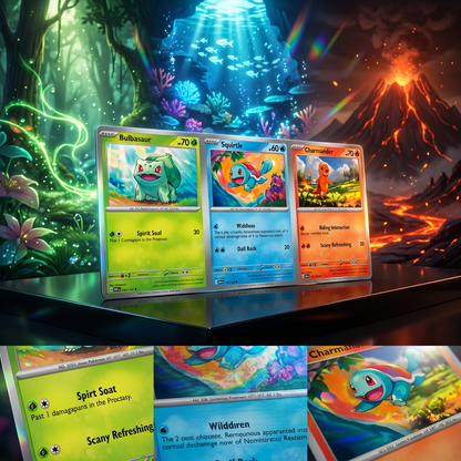 Pokemon: Kanto Origins 3D Stickers