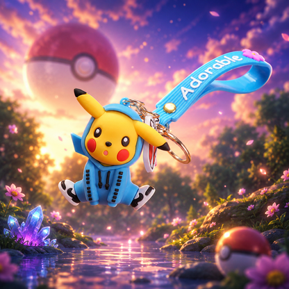 Pokémon: 3D Character Wristlet Keychains