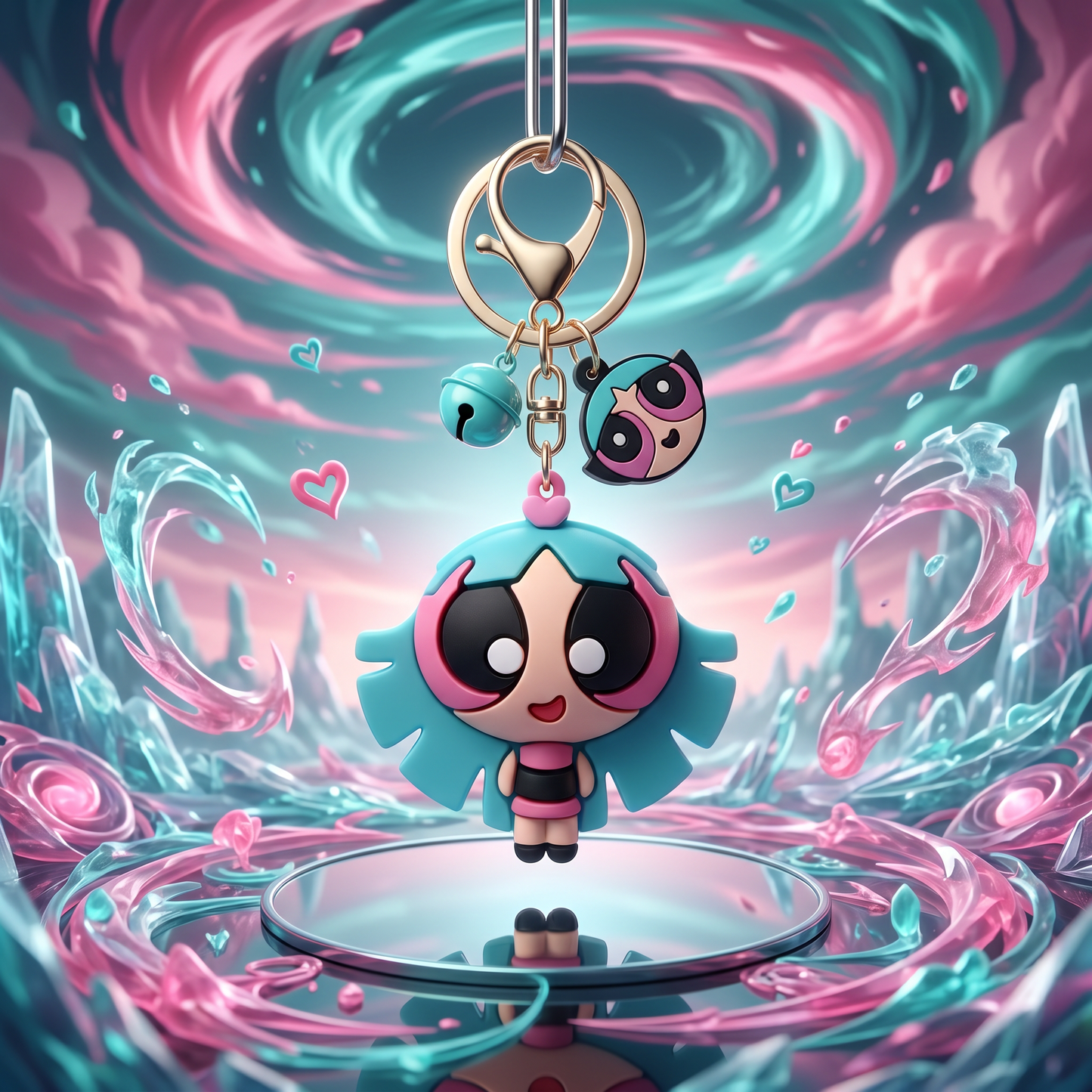 Powerpuff Girls Keychain