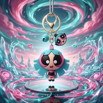 Powerpuff Girls Keychain