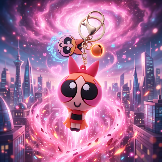 Powerpuff Girls Keychain