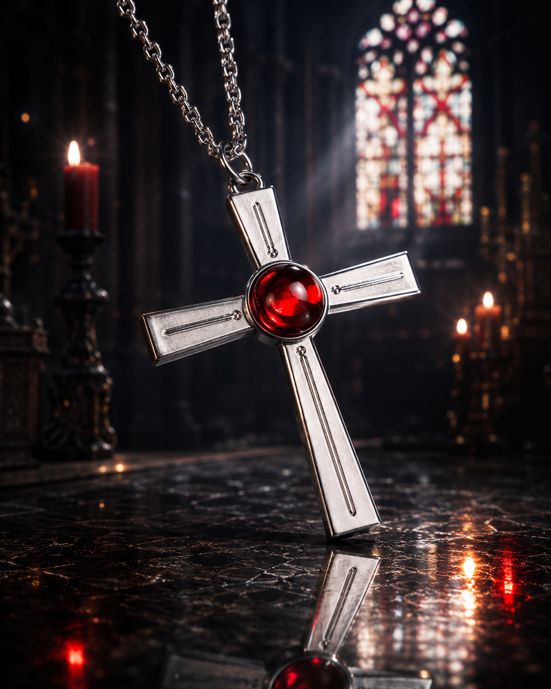Rosario + Vampire: Rosary Pendant Necklace