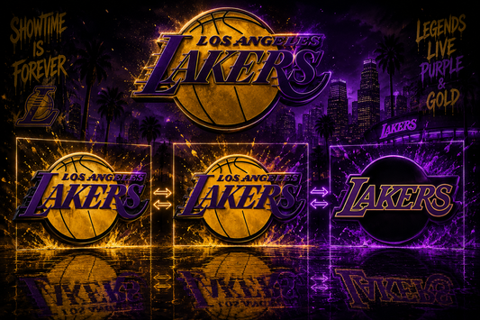 Sports: Lakers 3D Sticker