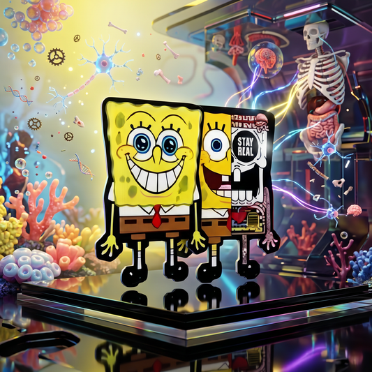 SpongeBob 3D Stickers