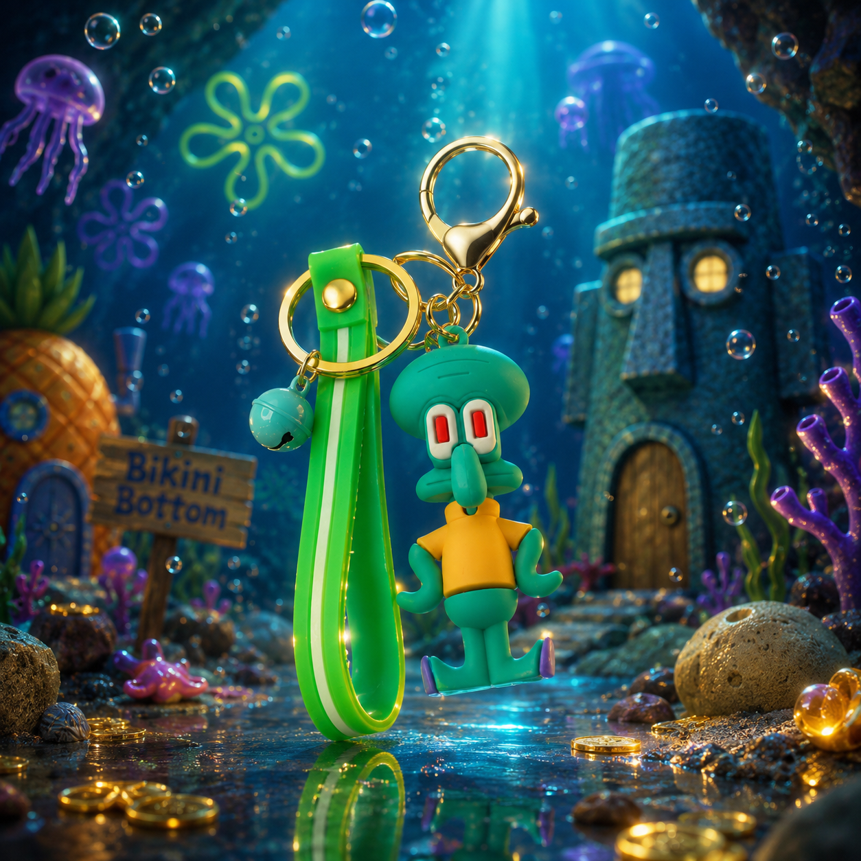 SpongeBob: Character Wristlet Keychains