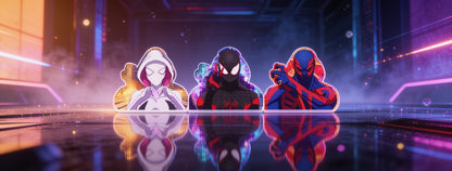 Spiderman 3D Sticker