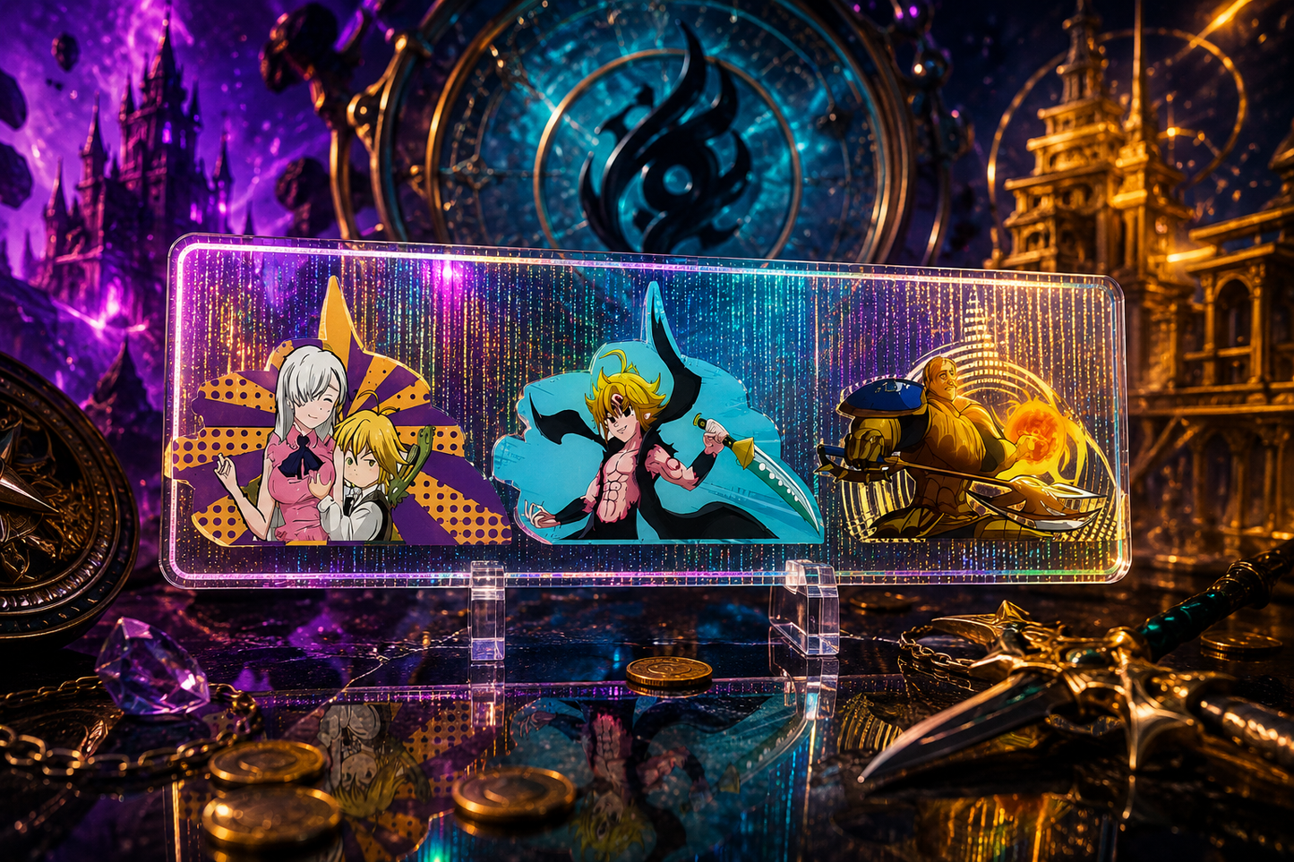 Seven Deadly Sins 3D Sticker