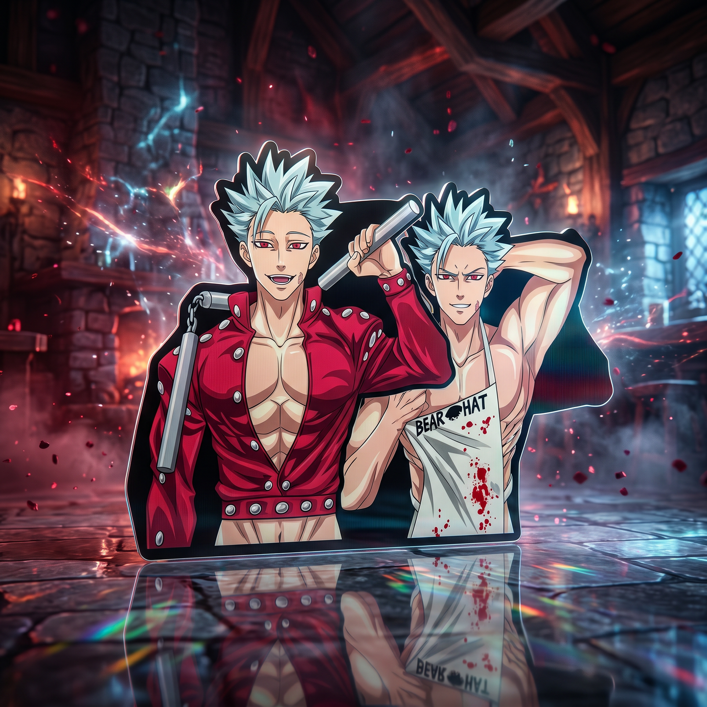 Seven Deadly Sins: Ban 3D Sticker