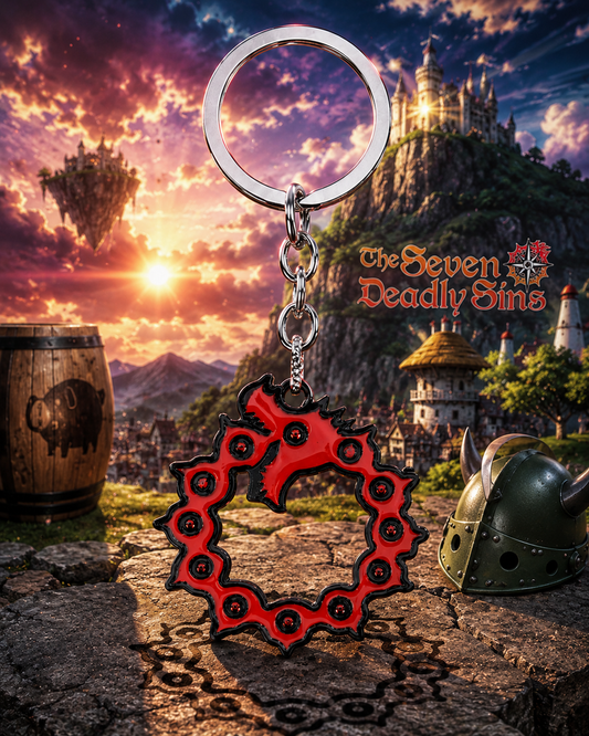 Seven Deadly Sins: Wrath Keychain