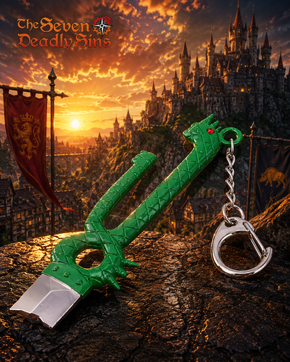 Seven Deadly Sins: Legendary Weapons Keychains