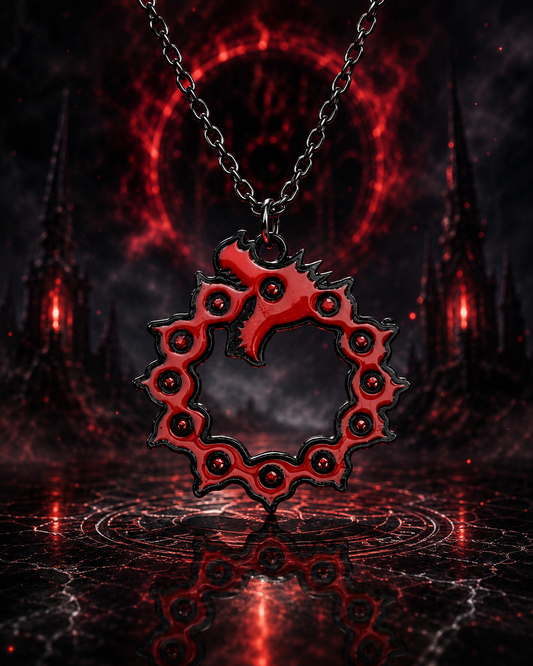 Seven Deadly Sins: Wrath Pendant Necklace