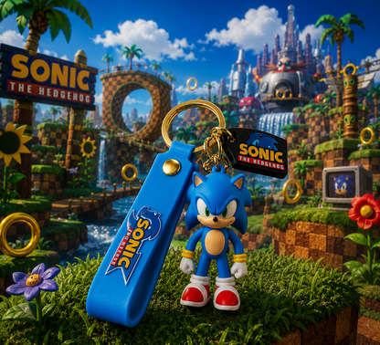 Sonic: Character Wristlet Keychains