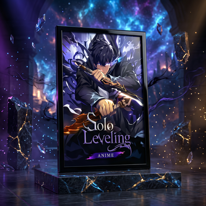 Solo Leveling: Shadow Monarch 3D Poster