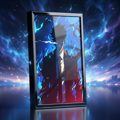 Solo Leveling: Shadow Monarch 3D Poster