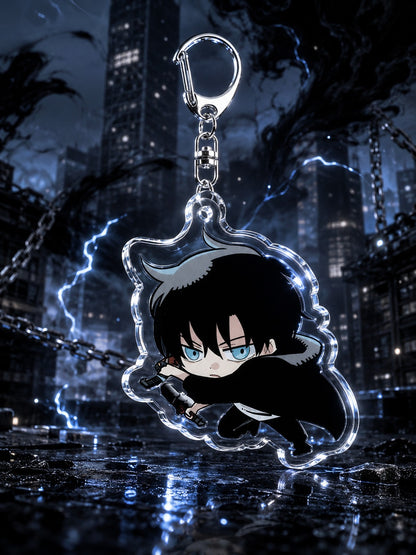 Solo Leveling: Chibi Monarch Acrylic Keychains
