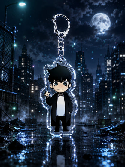 Solo Leveling: Chibi Monarch Acrylic Keychains