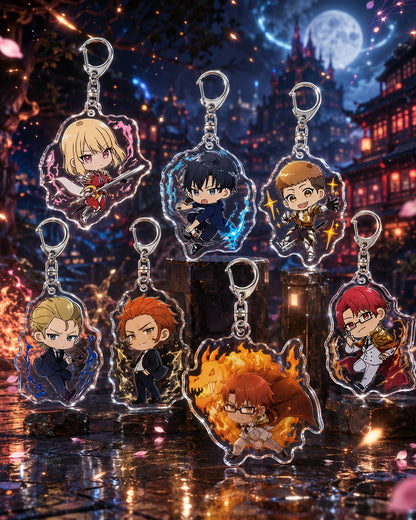 Solo Leveling: Chibi Character Acrylic Keychains