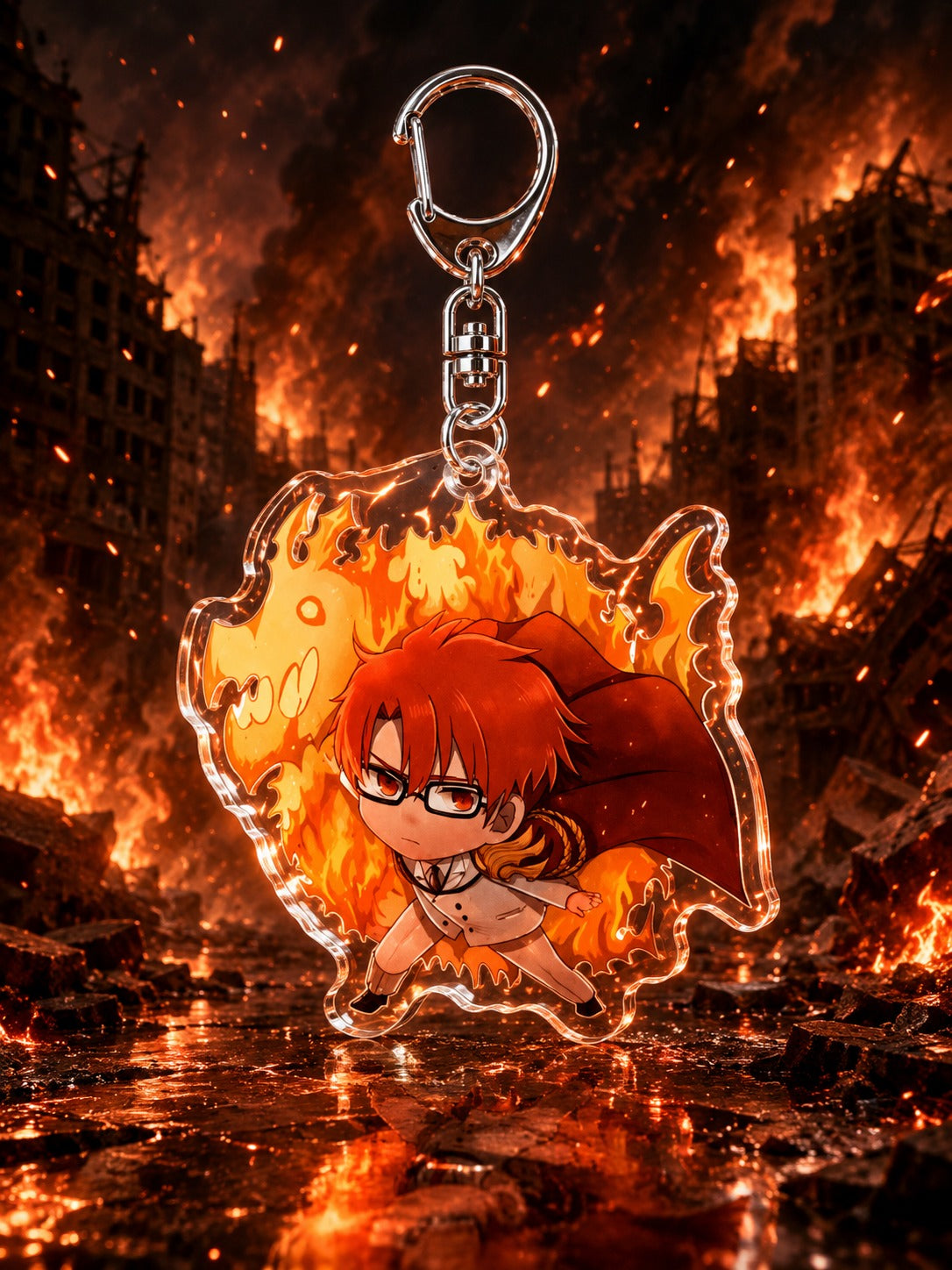 Solo Leveling: Chibi Character Acrylic Keychains