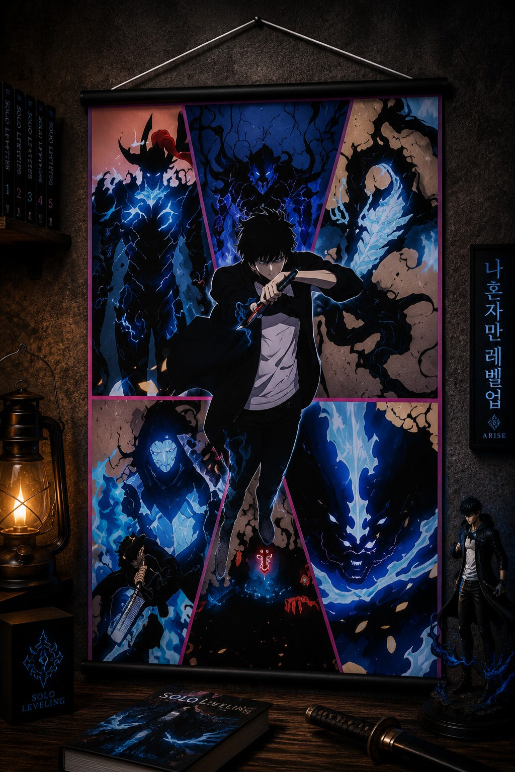 Solo Leveling: Sung Jinwoo Wall Scroll
