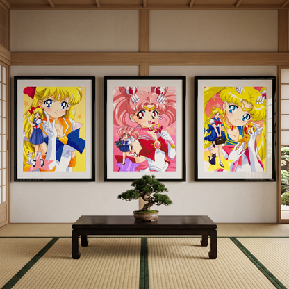 Sailor Moon: Crystal Guardians 3D Poster