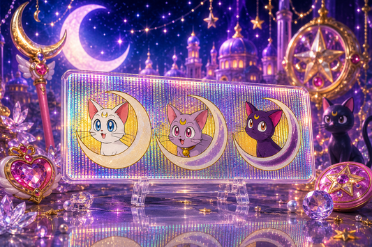 Sailor Moon: Cosmic Felines 3D Sticker