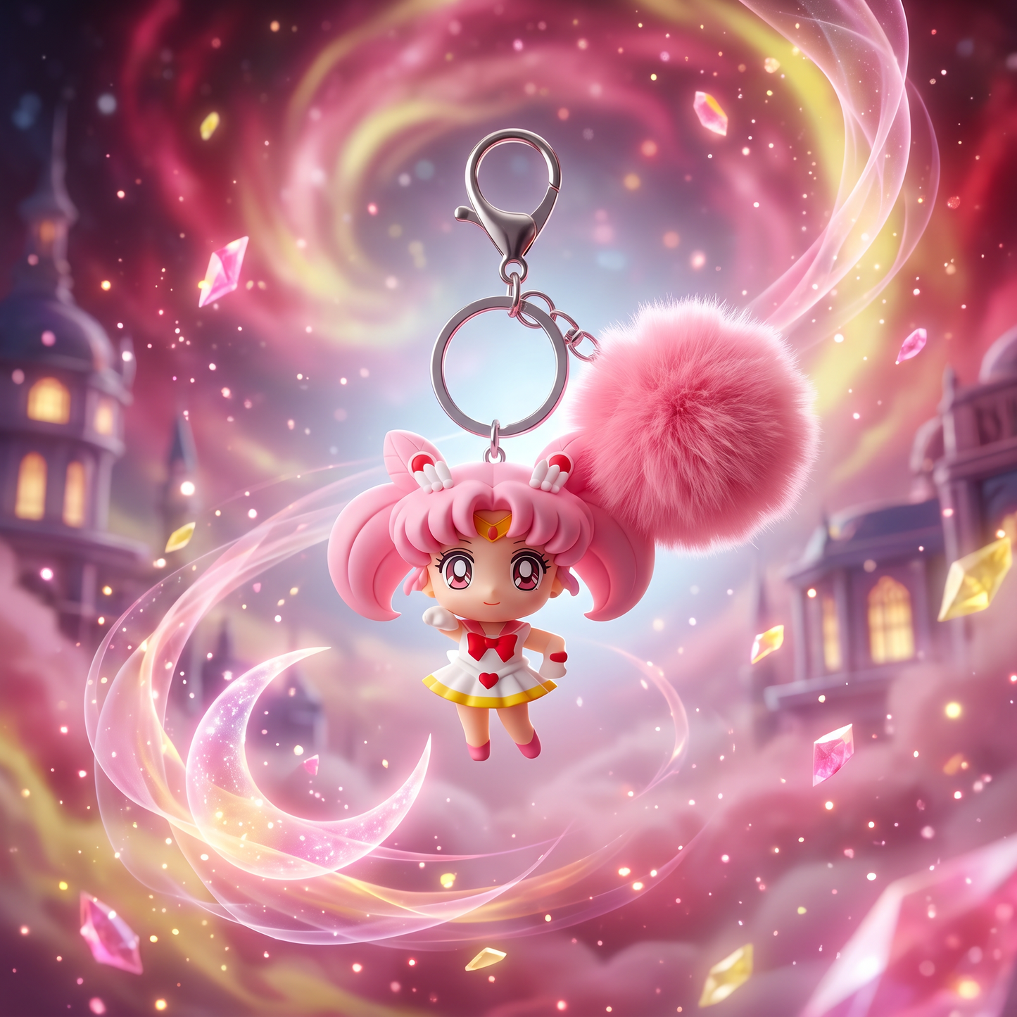 Sailor Moon Guardian Keychains