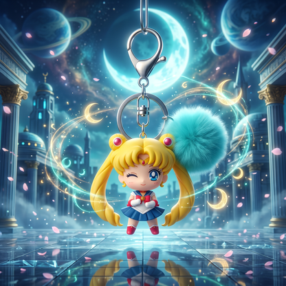 Sailor Moon Guardian Keychains