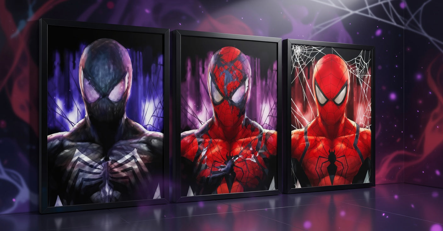 Spiderman 3D Poster