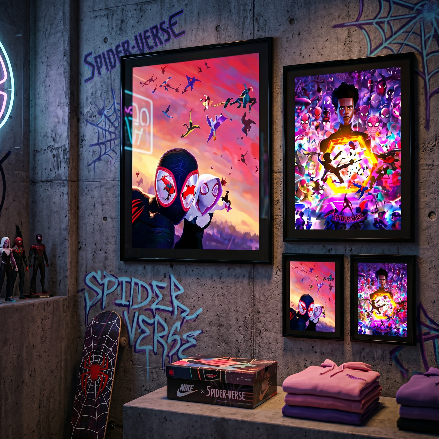 Spiderman: Multiversal Leap 3D Poster