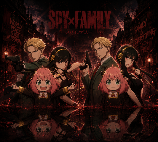 Spy x Family: Forger Unit 3D Stickers