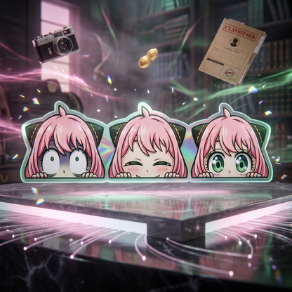 Spy x Family: Anya 3D Stickers