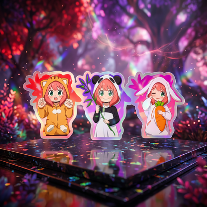 Spy x Family: Anya 3D Stickers