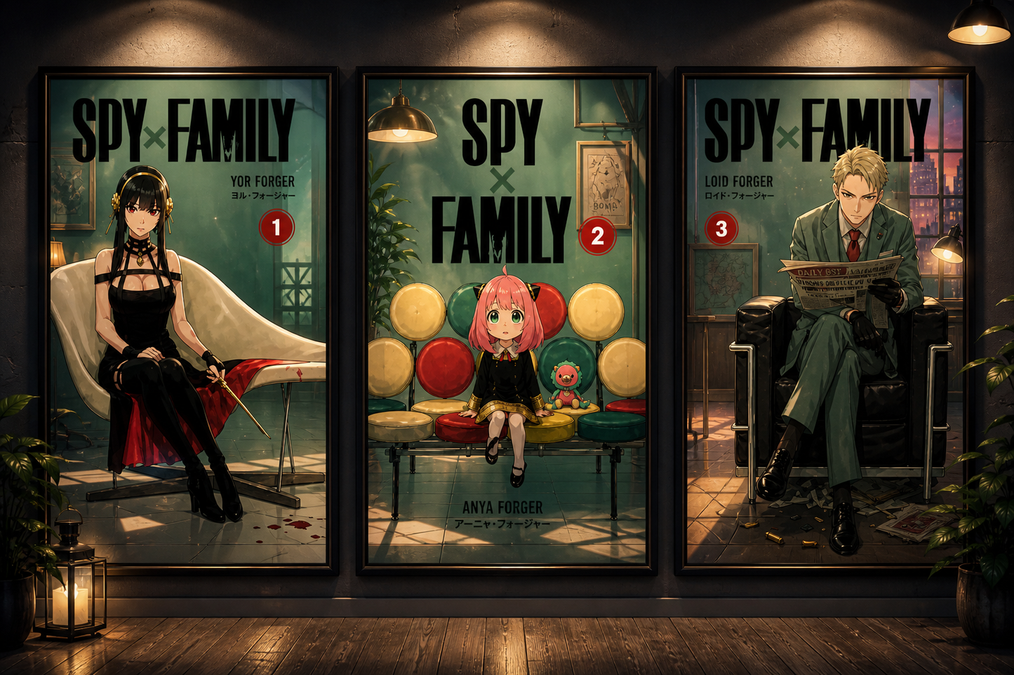 Spy x Family: Hidden Lives 3D Poster