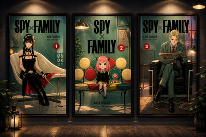 Spy x Family: Hidden Lives 3D Poster