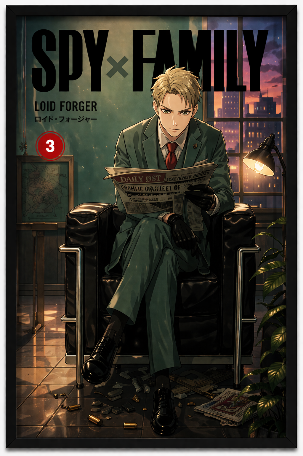 Spy x Family: Hidden Lives 3D Poster