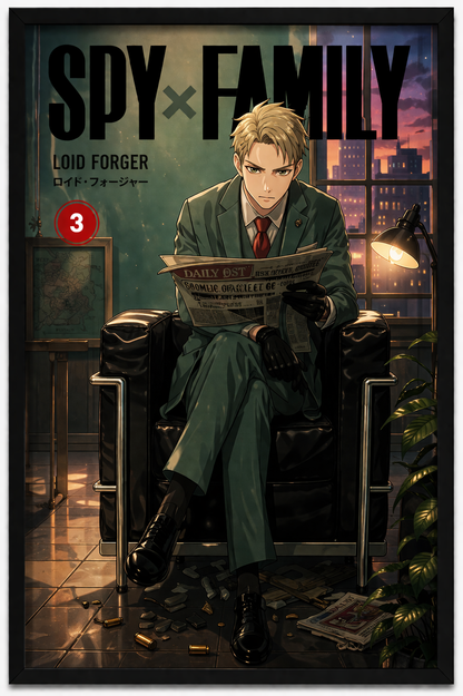 Spy x Family: Hidden Lives 3D Poster