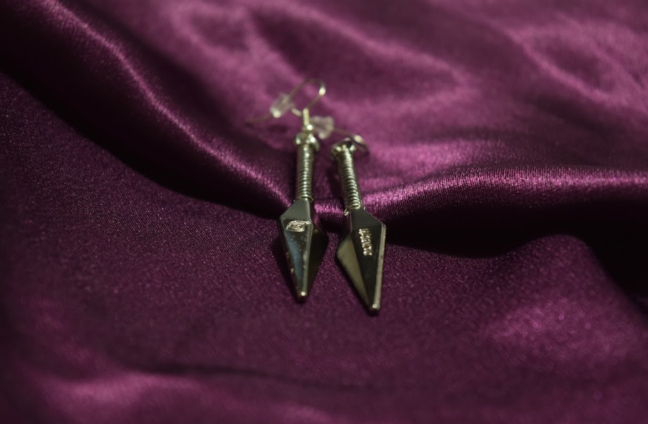 Naruto Kunai Earrings