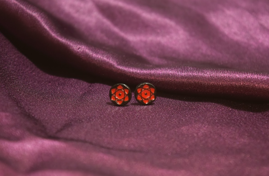 Mangekyo Sharingan Earrings