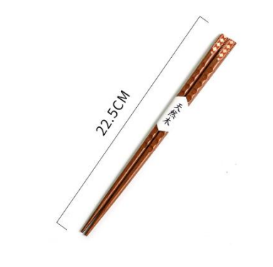 Brown Wooden Chopstick Diamond Film Tip