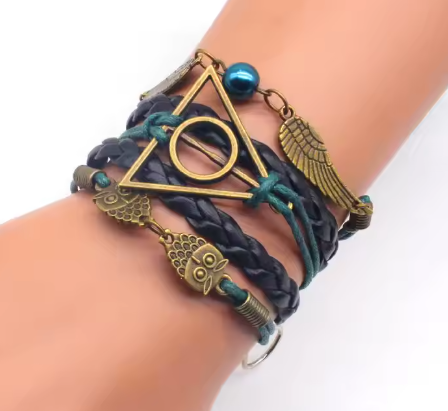 Harry Potter Blue and Brown Bracelet