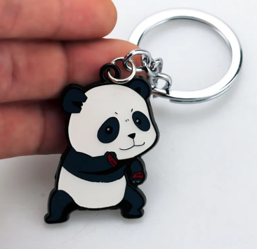 Chibi Panda Boxing Keychain