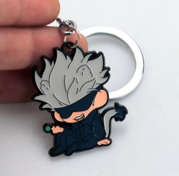 Chibi Cat Gojo Keychain