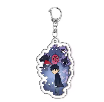 Jinwoo & Eternal Army Chibi Acrylic Keychain
