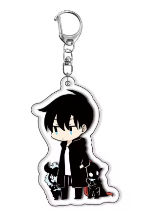 Jinwoo and the Kids Chibi Acrylic Keychain