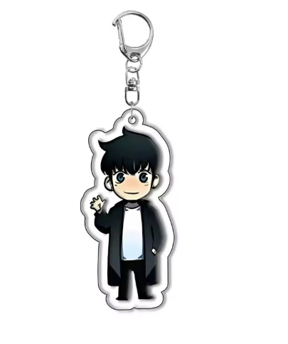 Jinwoo Wave Chibi Acrylic Keychain